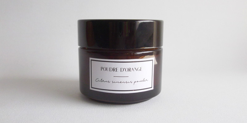 pot poudre d'orange
